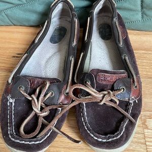 Sperry Brown Suede